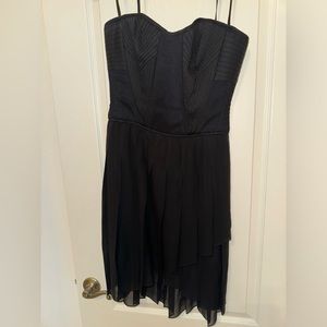 BCBG Black Strapless Dress
